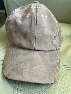 Ponyflo Pink Camo Ball Cap